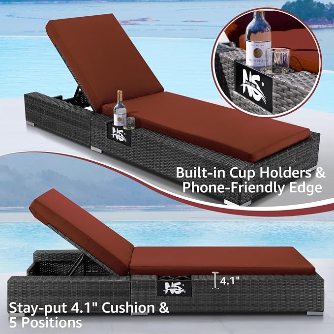 NICESOUL 13 Piece Outdoor Furniture - Image 9
