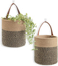 Goodpick 2pack Jute Rope Hanging Basket by Goodpick