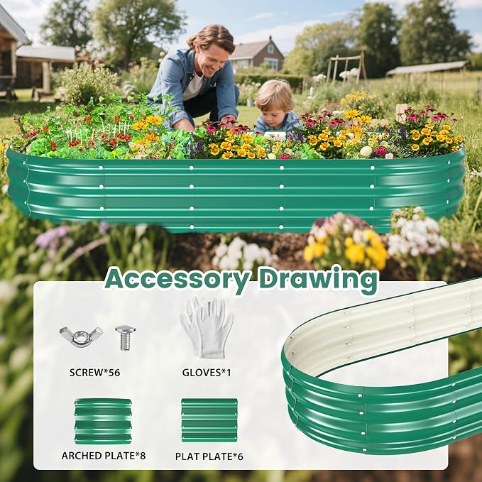 Galvanized Raised Garden Beds for Gardening - Image 5