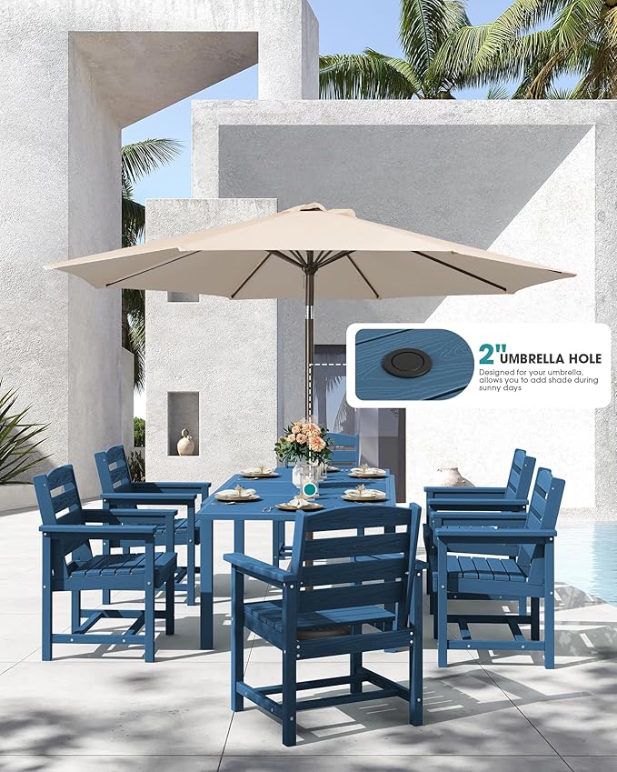 SERWALL Outdoor Expandable Dining Table 60" - Image 2