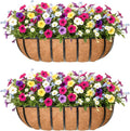 30'' Window Box Railing Planter by Qusuxi