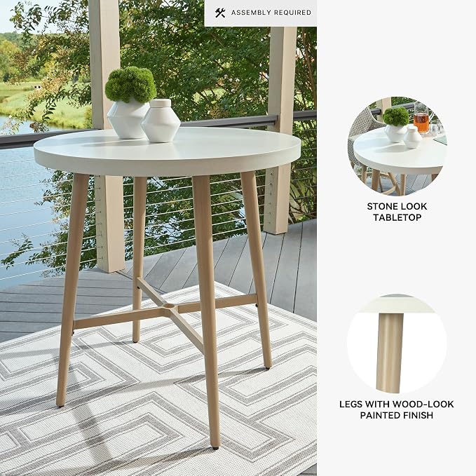 Signature Design by Ashley Seton Creek Casual Outdoor Bar Table - Image 4