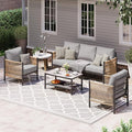 Aluminum Outdoor Patio Furniture Set by Oasbira