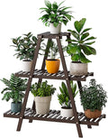 Plant Stand Indoor, Outdoor bamboo Plant Rack by Furshus