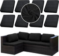 Outdoor Cushion Covers Set, Replacement by SUKAIKEQA