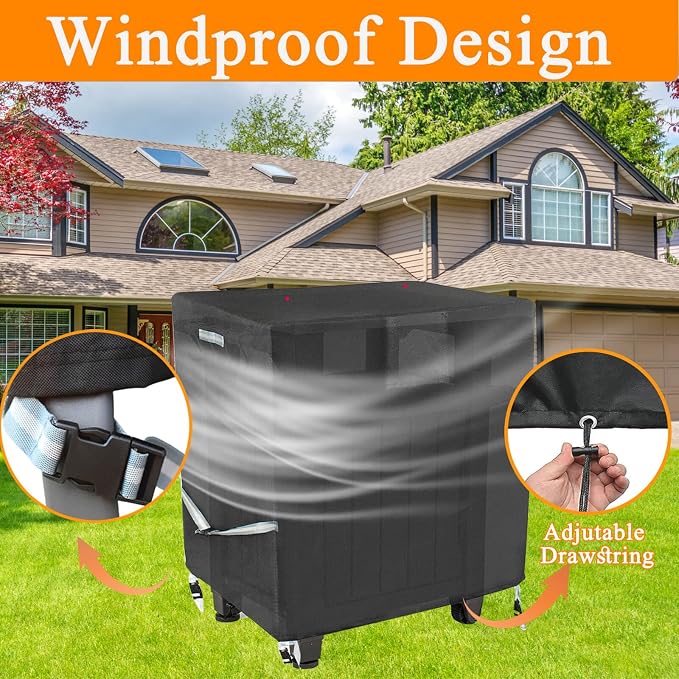 Outdoor Grill Cart Prep Table Cover 600D - Image 5
