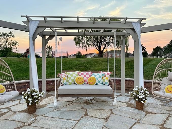 Oslimea Outdoor Daybed Cushion Cover Patio Twin Daybed Cover Waterproof Porch - Image 7