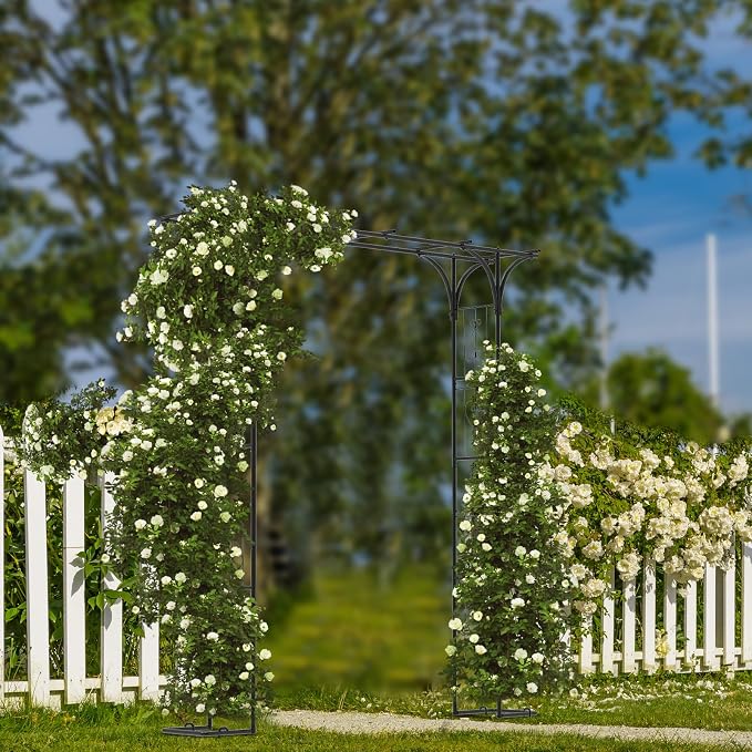 OUSHENG 7FT Garden Arch Arbor - Image 5