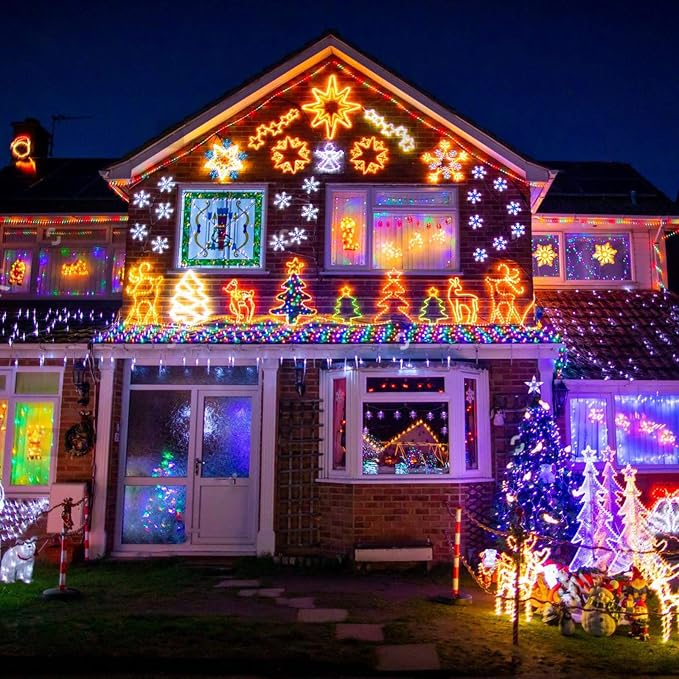 Connectable 200 LED Christmas Lights Indoor Outdoor - Image 6