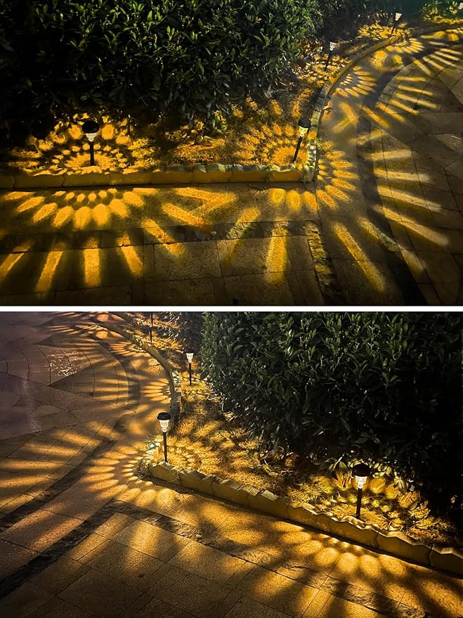 ROOR Ultra Bright Solar Pathway Lights 16 Pack, Outdoor Solar Yard Lights - Image 6