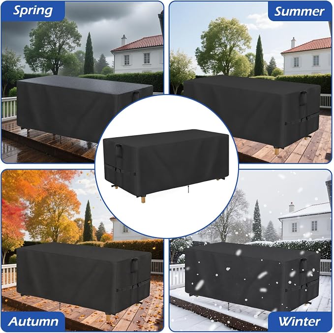 Outdoor Patio Daybed Cover, 68 Inch Waterproof Paito Sofa Cover, Furniture - Image 7