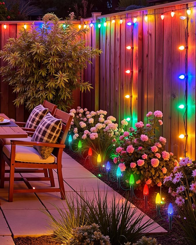 100-Pack Christmas Light Yard Stakes, 5.5 Inch Lighting Stakes - Image 7