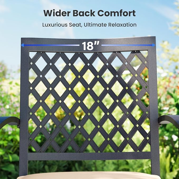 PHI VILLA 9 Pieces Outdoor Dining Set - Image 6