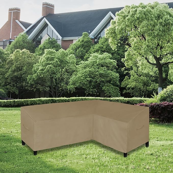 Easy-Going Patio L-Shaped Sectional Sofa Cover - Image 2