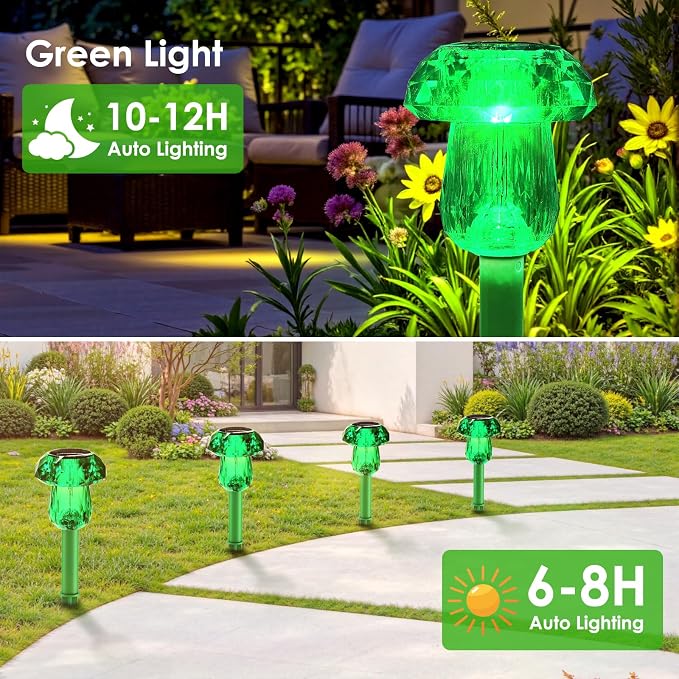 Mancra 8 Pack Solar Garden Lights Outdoor - Image 6