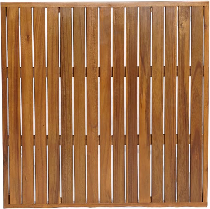 Christopher Knight Home Gree Acacia Wood Outdoor Bar Table, Wooden Patio Bar - Image 6