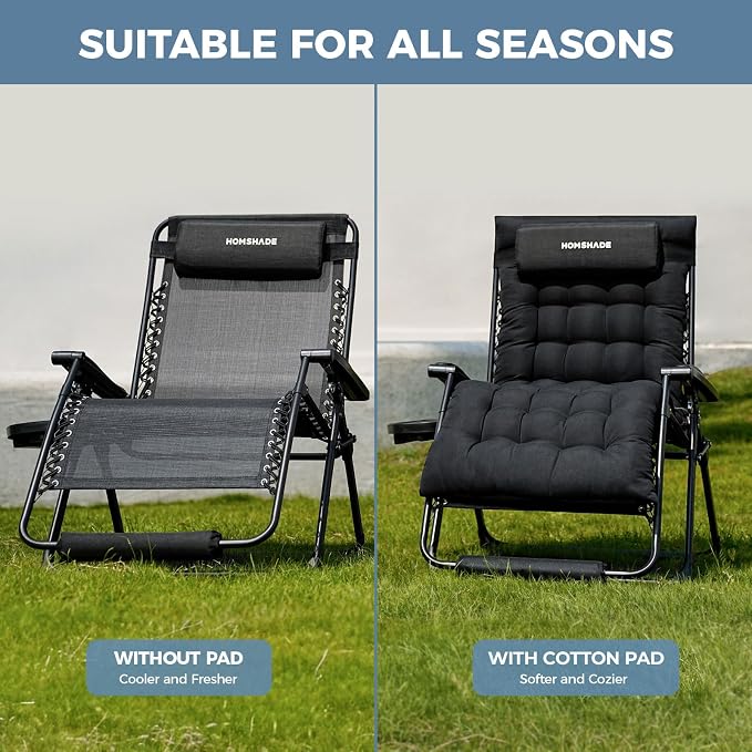 HOMSHADE XXL Zero Gravity Chair - Image 5