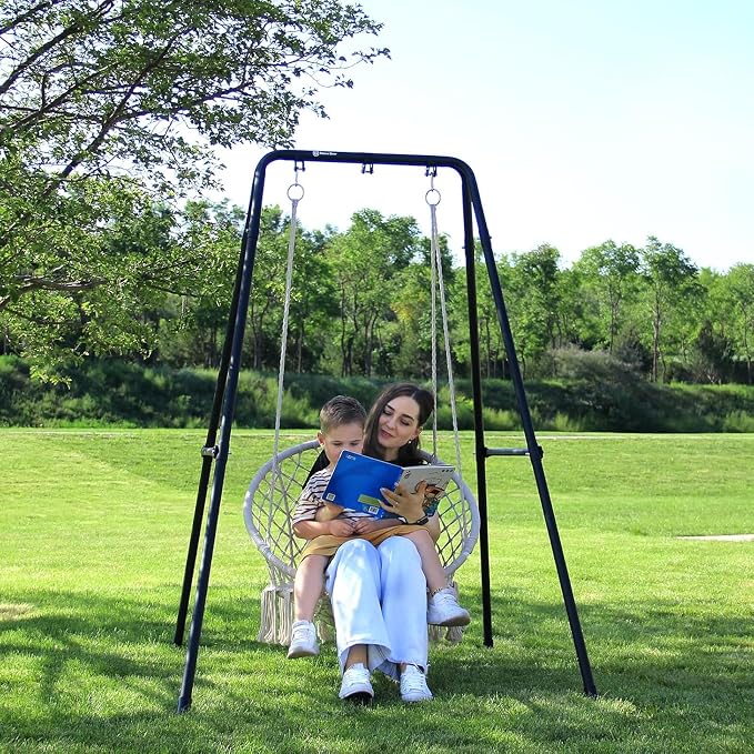 G TALECO GEAR Hammock Chair Stand, Heavy-Duty Steel 300LBS Multi-Use Hammock - Image 2