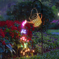 Solar Lights Outdoor Decorative, Metal Solar Watering Can Lights Waterproof by Misawce