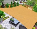 Asteroutdoor Sun Shade Sail Rectangle 10' x 13' UV Block Canopy by AsterOutdoor