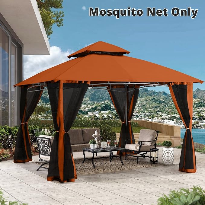 MASTERCANOPY Patio Gazebo Mosquito Netting Screen Walls - Image 8