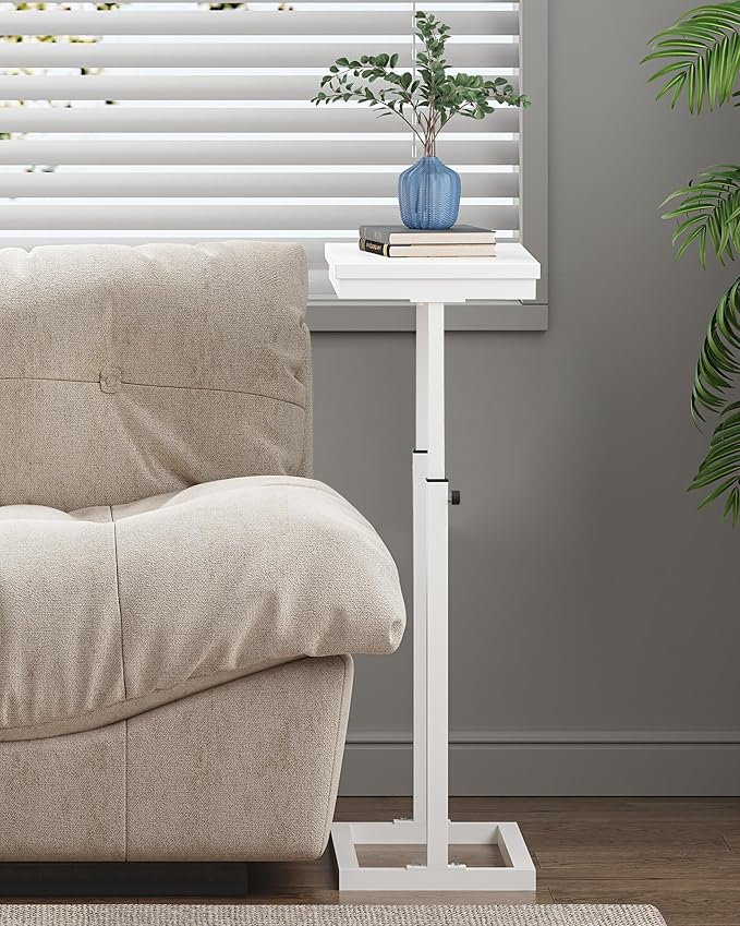 TUTOTAK End Table, Side Table, Tall Couch Table, Sofa Table, Living Room - Image 8