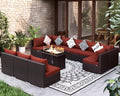 NICESOUL 11 Piece Outdoor Furniture Set by NICESOUL