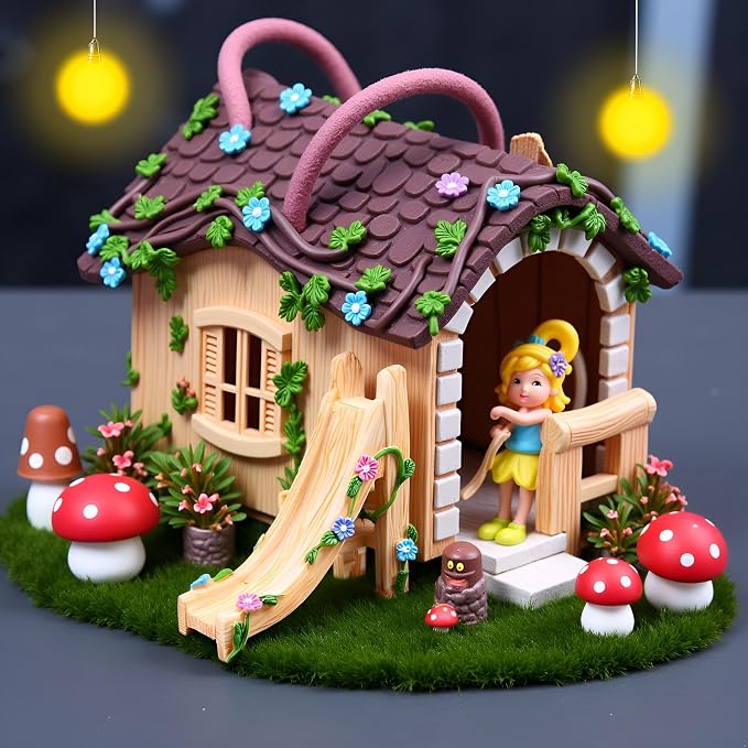 Kai Dream Miniature Fairy Garden Accessories, Resin Slide, 2.8 * 1.4 * 2.8 - Image 7