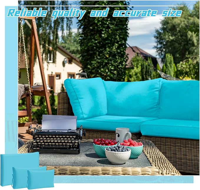 Patelai 11 Pcs Waterproof Patio Cushion Covers - Image 5