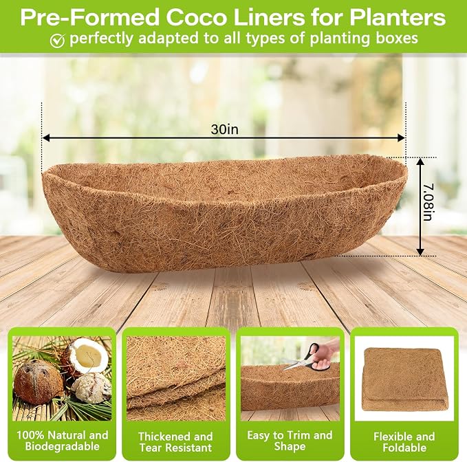 Legigo 4 Pack Trough Coco Liner - Image 2