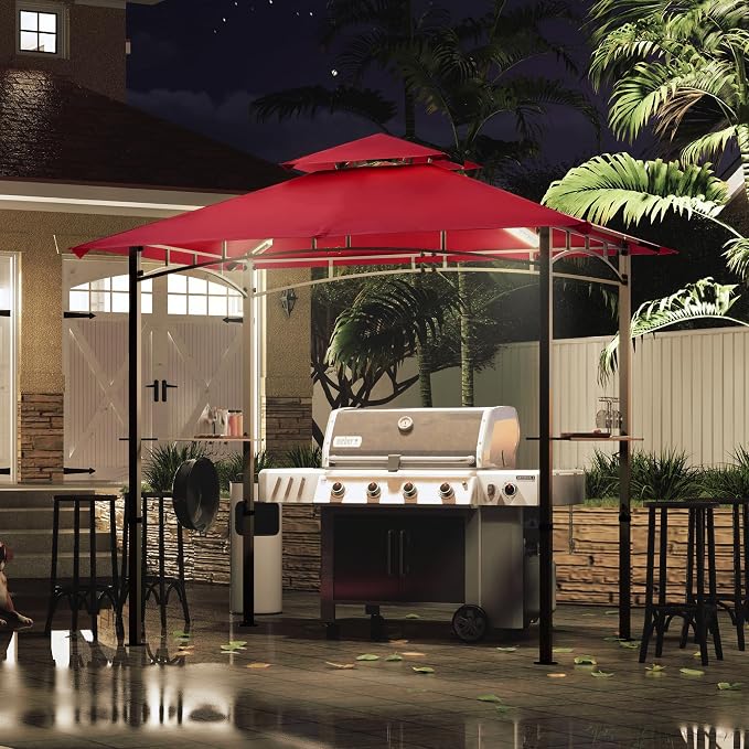 MASTERCANOPY 8 x 5 Grill Gazebo Outdoor BBQ Gazebo Canopy - Image 5
