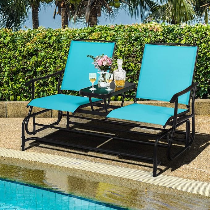 Giantex Patio Bench Glider Chair - Image 9