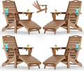 Ciokea Folding Adirondack Chair Set of 4 by CIOKEA