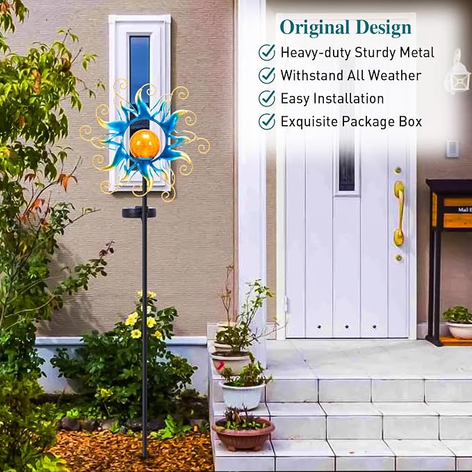 Solar Lights Outdoor Garden Decor - Image 2