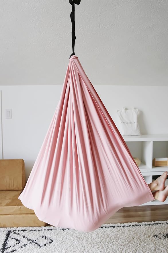 Marlowe & Co Indoor Outdoor Double Layer Cotton Sensory Compression Swing - Image 7