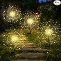 GIGALUMI Garden Decor Outdoor Lights 120LED 4Pack, Solar Garden Lights by GIGALUMI
