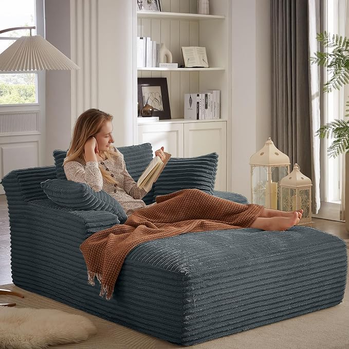 Oversized Chaise Lounge Chair Indoor, Sofa Bed by ODUWA