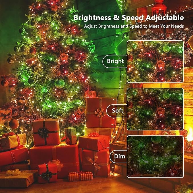 Joomer Color Changing Christmas String Lights, 279FT 800 LED 17 Colors LED - Image 3