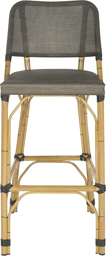 Safavieh Home Collection Deltana Brown Indoor/ Outdoor 29.5-inch Bar Stool by SAFAVIEH