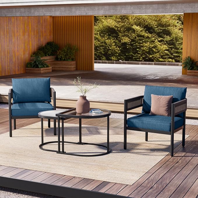 Grand patio 4-Piece Outdoor Conversation Set - Image 3