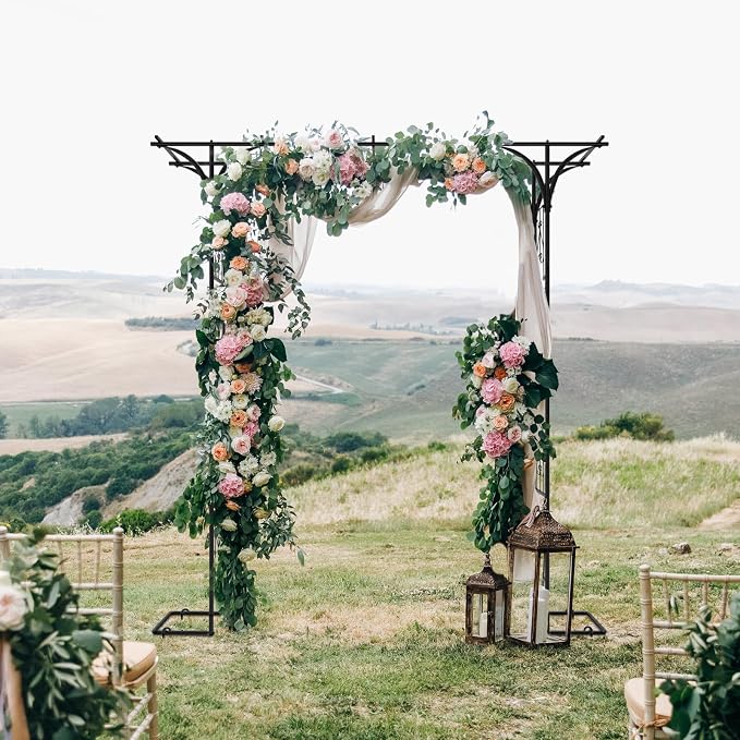 OUSHENG 7FT Garden Arch Arbor - Image 7