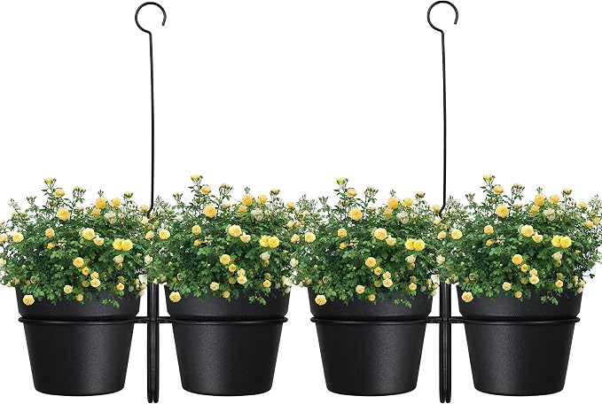 Gardzen Hanging Planters, Hanging Pots Holder - Image 6