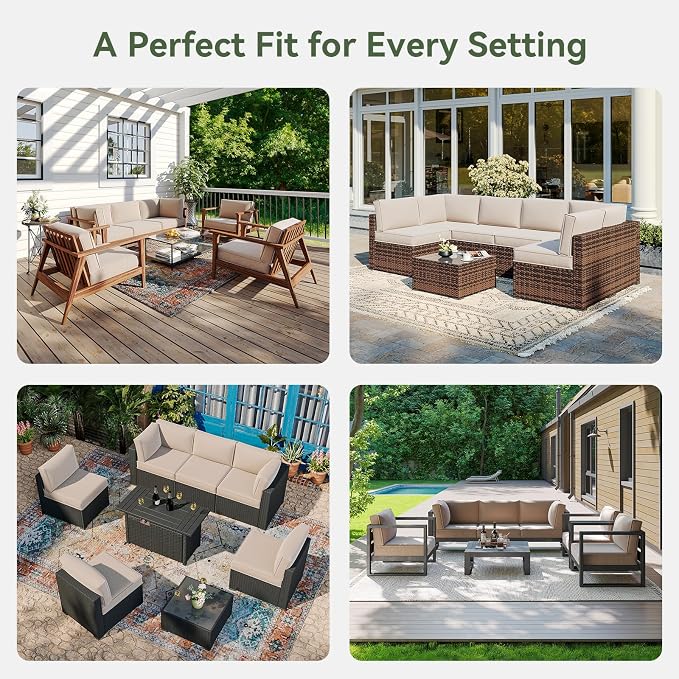 Aoxun Outdoor Replacement Cushions - Image 3