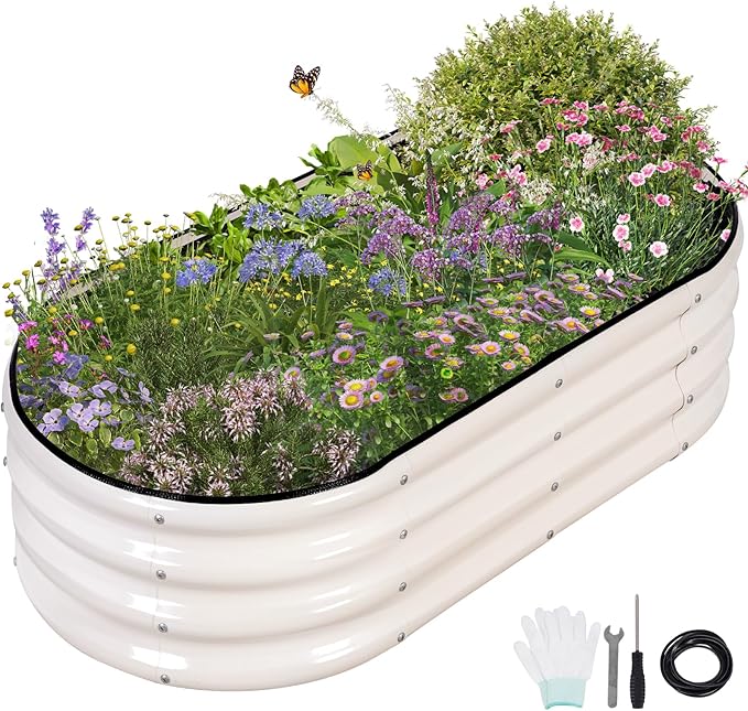 Galvanized Raised Garden Bed by Permade