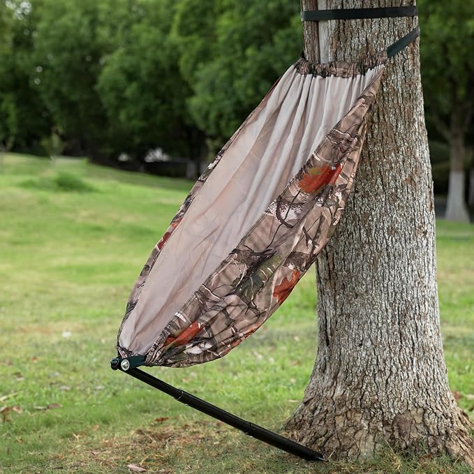 Camo Tree Camping Chair Hunting Hammock Seat Hunting Chair Portable and Light by ZAIXIA