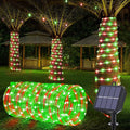 Solar Rope Lights, 66ft 200LED Solar String Lights, 8 Modes Waterproof Solar by Jnaurb