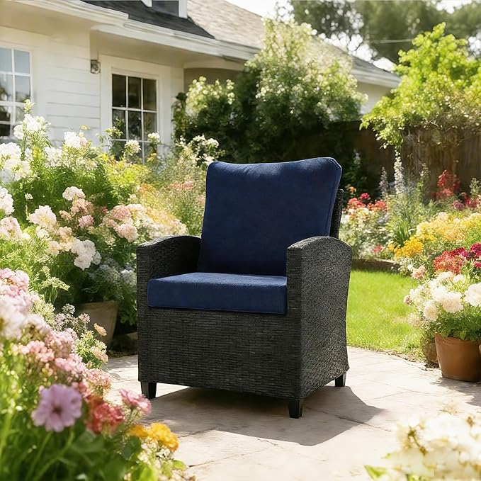 Goodgoods 24 x 28 Outdoor Patio Deep Seat Cushions 2-Pack, 1000+ Hours - Image 6