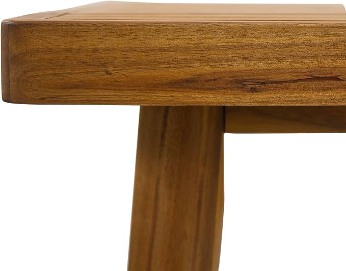Christopher Knight Home Elko Acacia Wood Outdoor Dining Set - Image 7