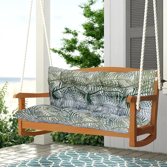 2-3 Seat Swing Replacement Cushion, Outdoor Bench Cushions - Image 5