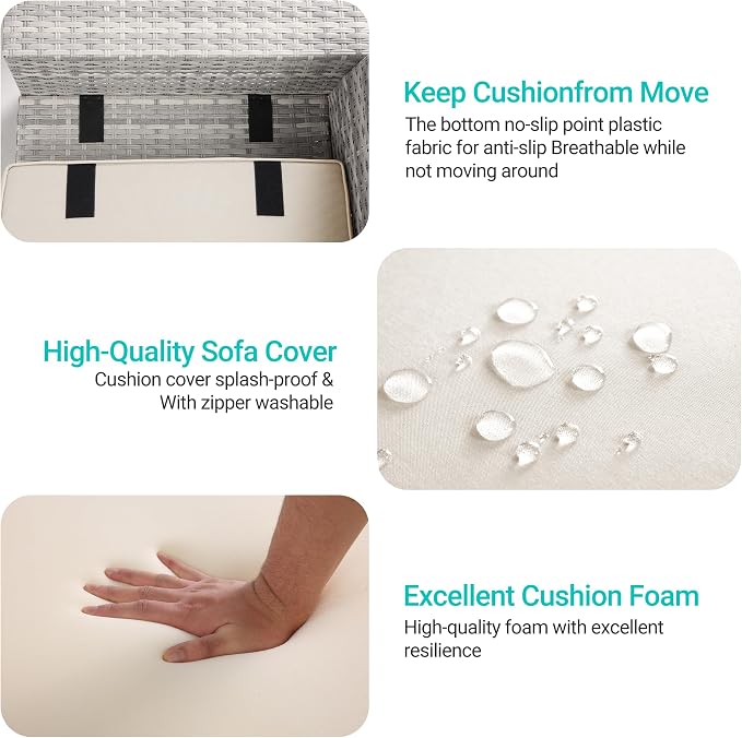 9-Piece Outdoor Patio Furniture Set - Image 2